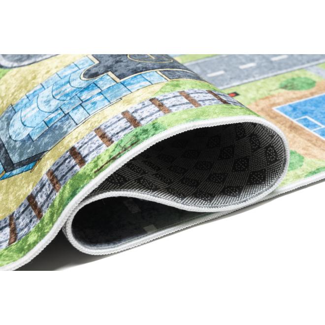 Koberec s motívom mesta pre deti