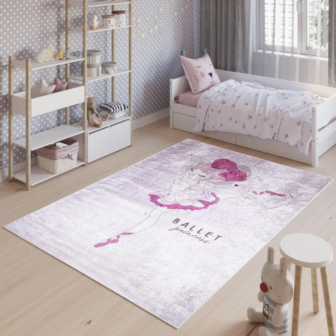 E-shop Ružový koberec ballet princess