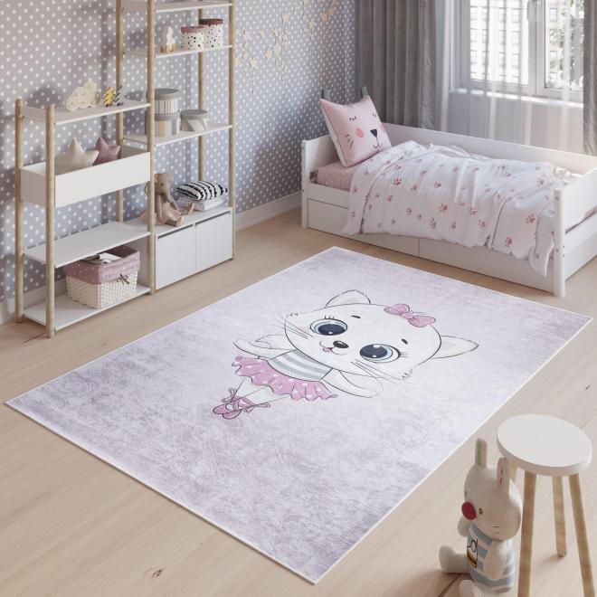 E-shop Detský koberec s motívom mačičky