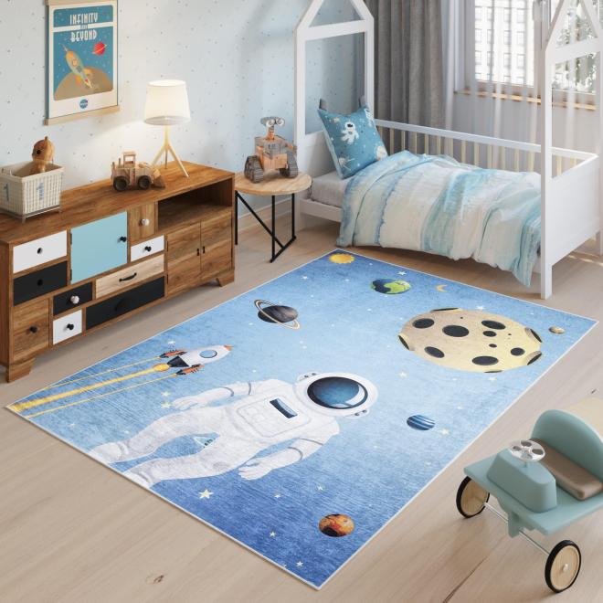 E-shop Detský koberec s vesmírnym motívom