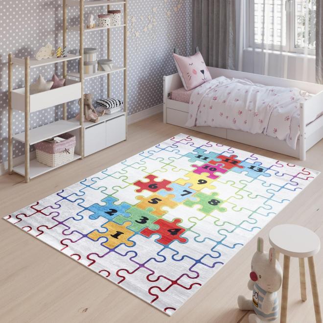 E-shop Detský koberec s farebnými číslicami