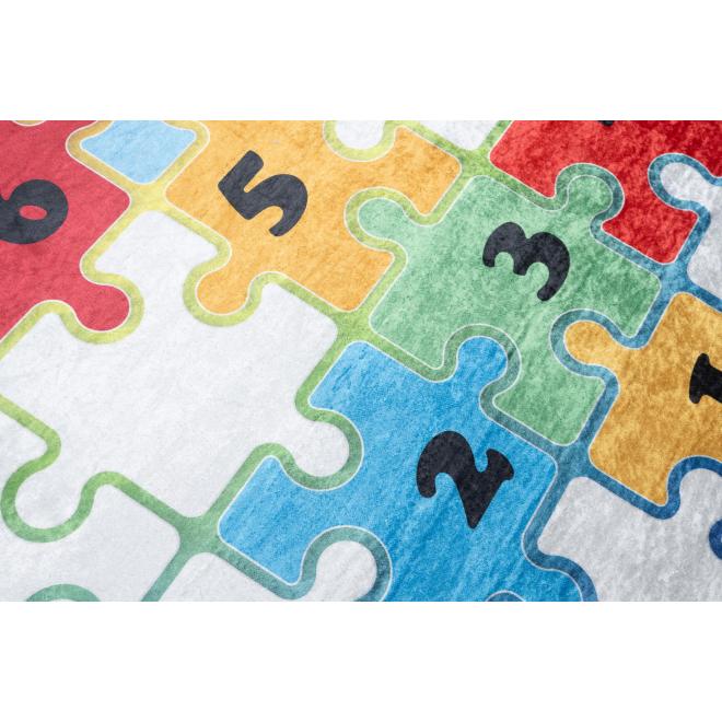 Detský koberec s farebnými číslicami