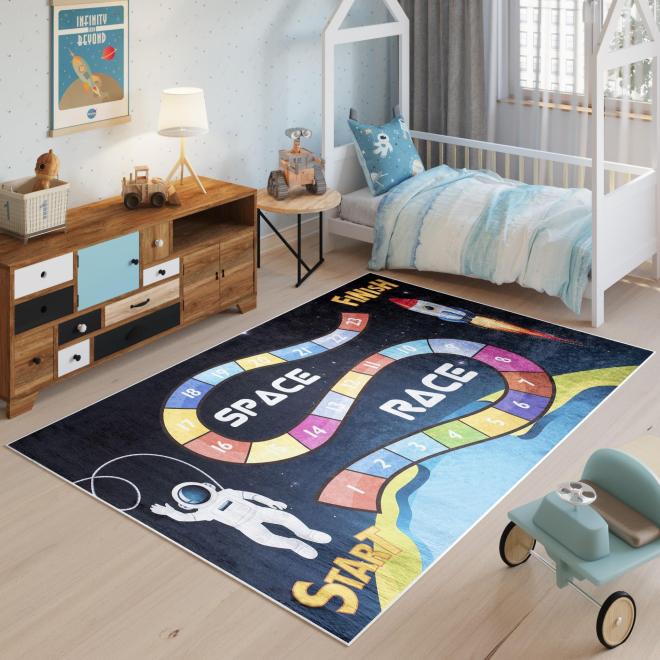E-shop Detský koberec s vesmírnou hrou
