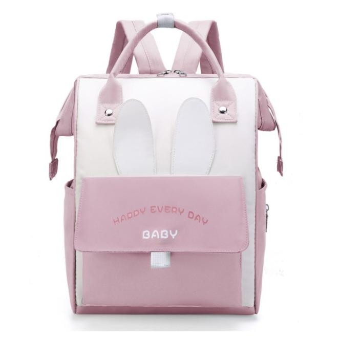E-shop Funkčný ružový ruksak pre mamičky a oteckov