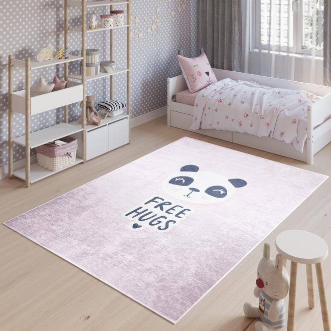 E-shop Detský koberec v ružovej farbe