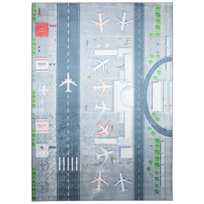 Detský koberec s lietadlami