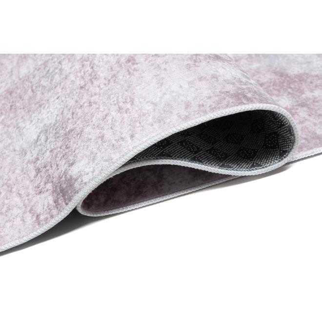 Ružový koberec s detskou skákacou hrou