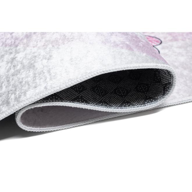 Detský ružový koberec s baletkou