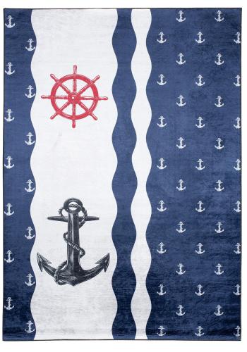Detský koberec s námorníckym motívom