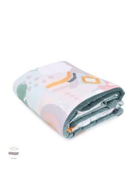 Teplá zamatová deka z kolekcie Pastelové vzory