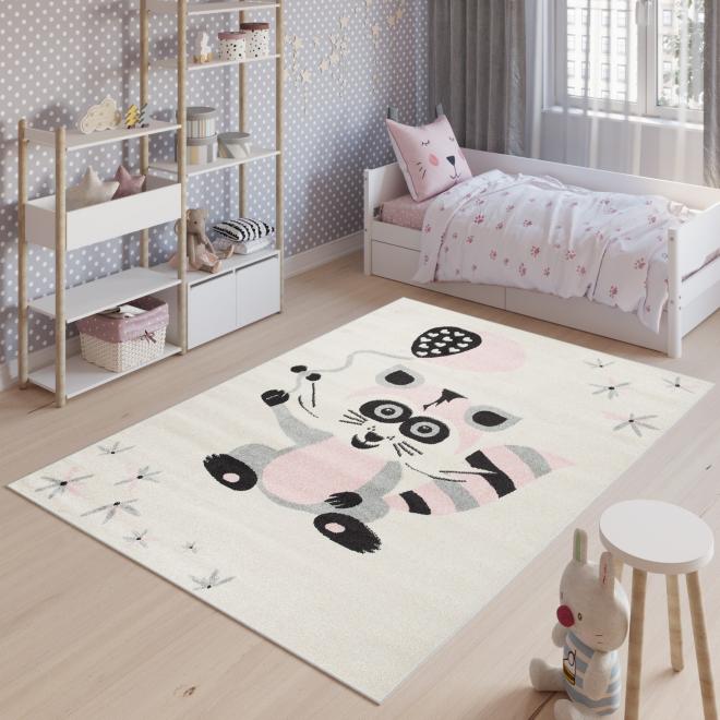 E-shop Biely koberec s obrázkom pre deti