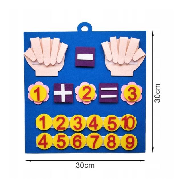 Vzdelávacia matematická podložka pre deti