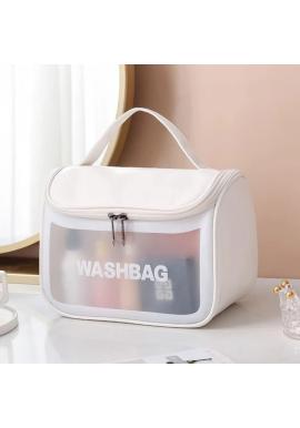 Biely kozmetický kufrík WASHBAG