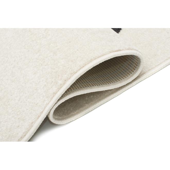 Sivý koberec s obrázkom pre deti