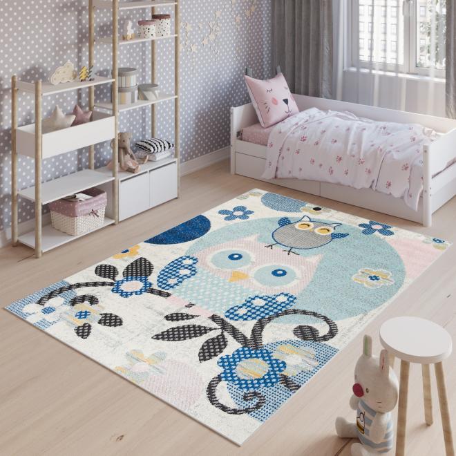 E-shop Detský koberec so sovičkami