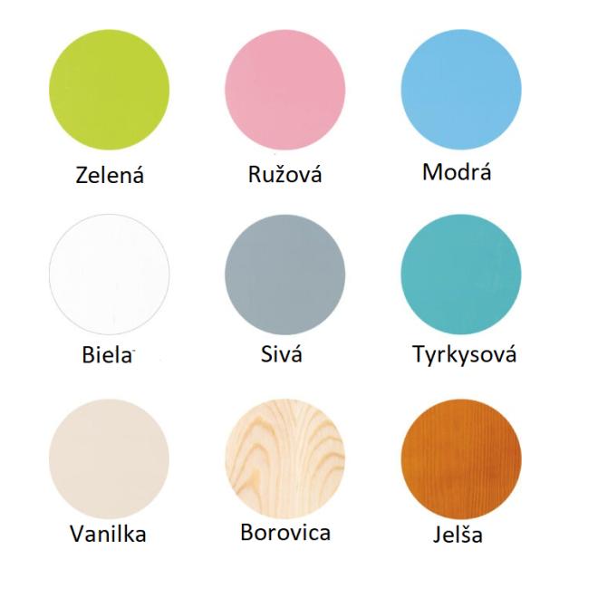 Jednolôžková domčeková posteľ pre deti - 180x90 cm