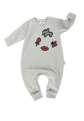 Dievčenský sivý I LOVE MILK overal v akcii