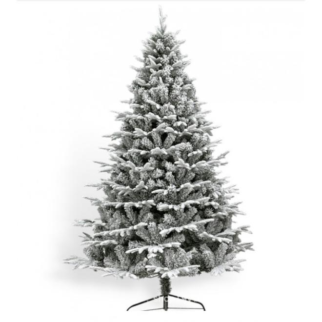 E-shop Umelý zasnežený vianočný stromček - smrek 150 cm