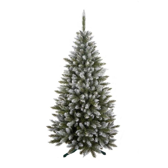 E-shop Hustý zasnežený stromček diamantový smrek - 180 cm