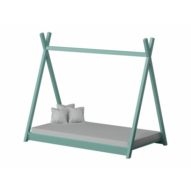 Detská drevená posteľ tipi - 190x90 cm