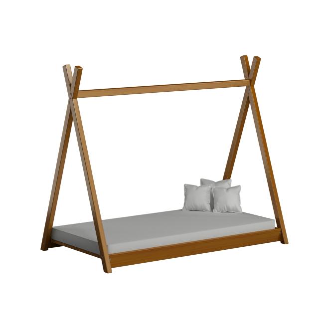 Detská drevená posteľ tipi - 190x90 cm