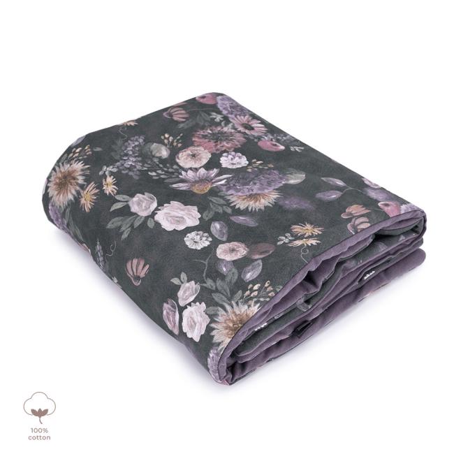 E-shop Teplá bavlnená deka z kolekcie Tajomstvo kvetov