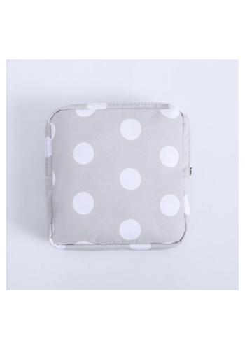 Sivá kapsička na hygienické vložky