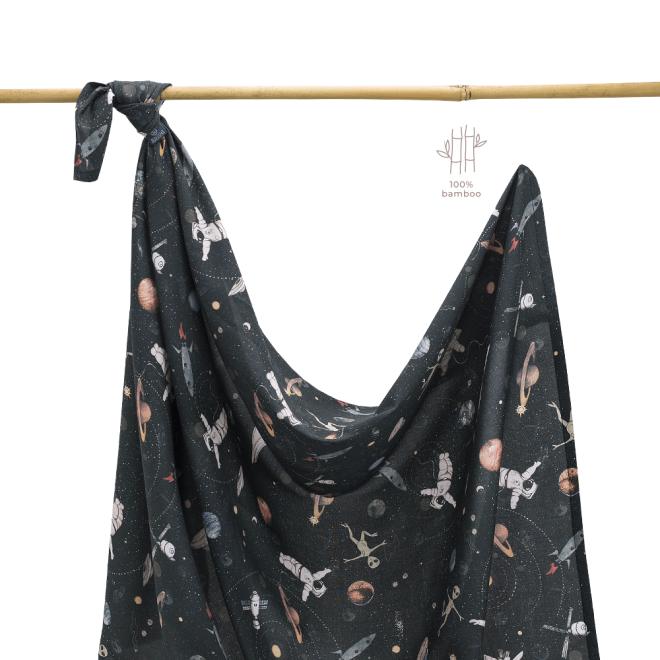Letná bambusová deka z kolekcie Hviezdny prach