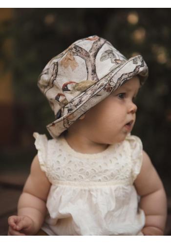 Bavlnený detský klobúk z kolekcie Spomienky