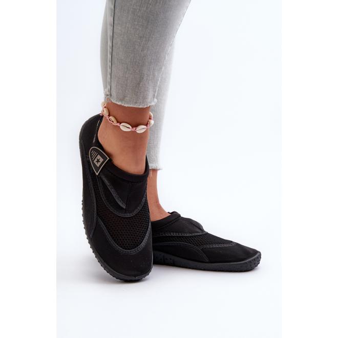 Čierne topánky do vody pre dámy