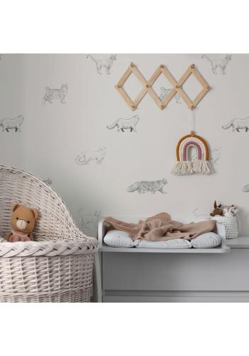 Tapeta na stenu s motívom mačiek