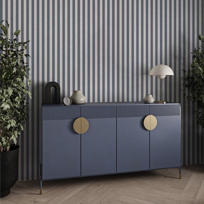 Dekoračná tapeta s motívom pásikov