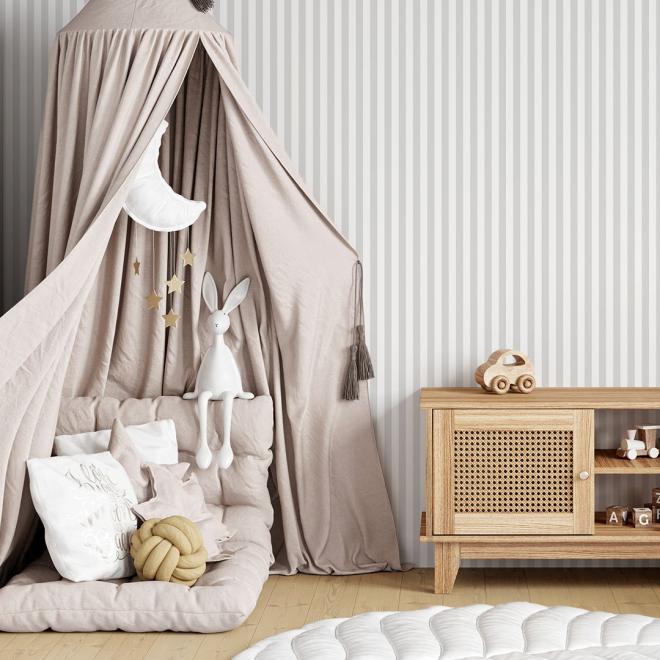 Tapeta na stenu v jemných farbách