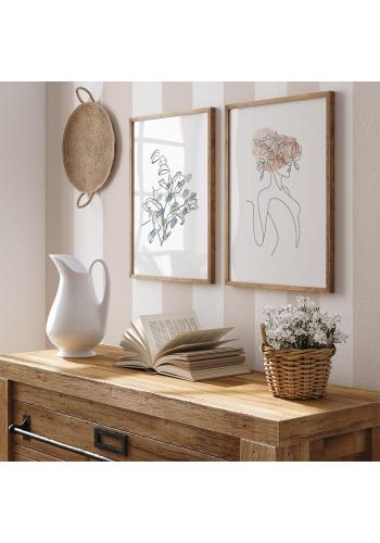 Dekoračná tapeta s béžovými pruhmi