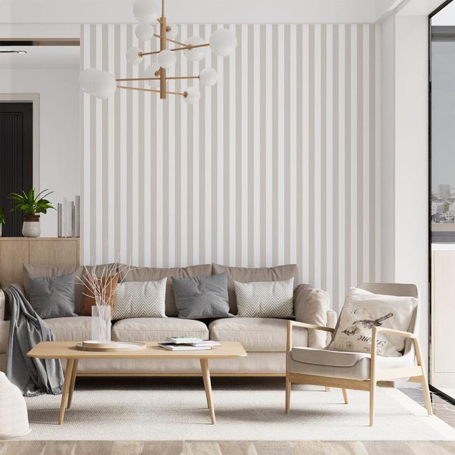 Tapeta na stenu s motívom pruhov