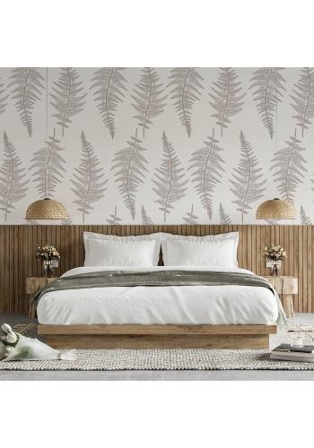 Dekoračná tapeta s motívom listov