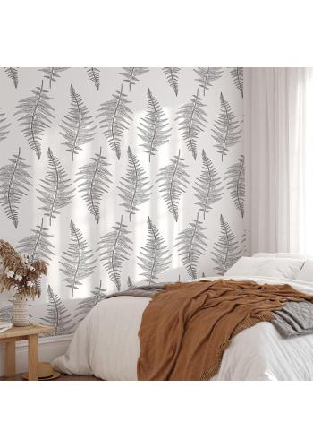 Dekoračná tapeta s motívom listov