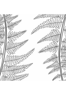 Dekoračná tapeta s motívom listov