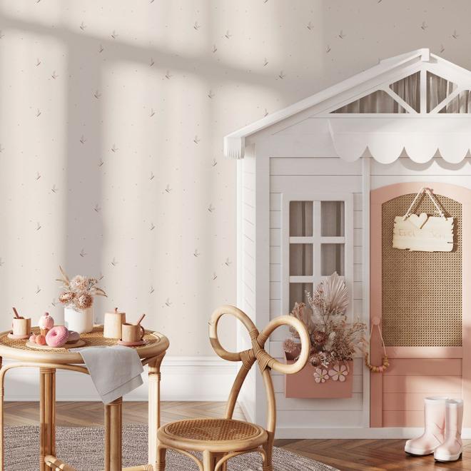 Dekoračná tapeta s motýľmi