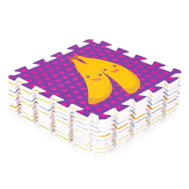 Detská penová podložka s ovocnými motívmi