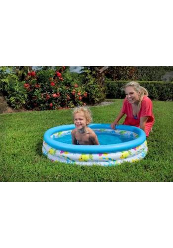 Nafukovací detský bazén s motívom rýb