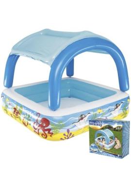 Nafukovací detský bazén so zastrešením