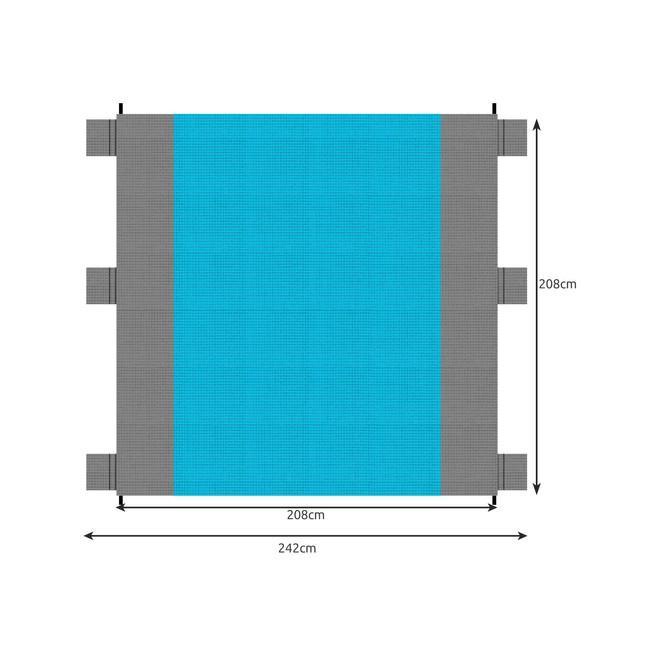 Plážová/pikniková deka 208x208cm