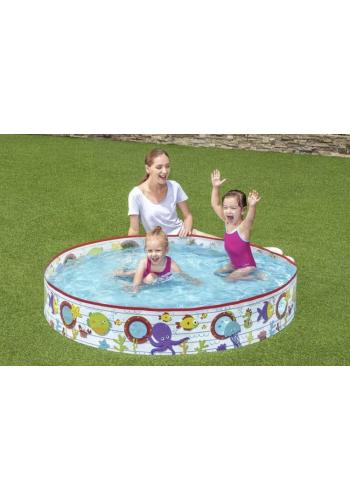 Detský expanzný bazén s motívom rýb