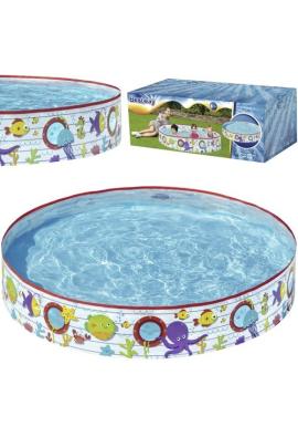 Detský expanzný bazén s motívom rýb