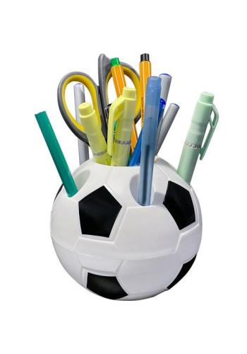 Organizér na stôl v podobe futbalovej lopty