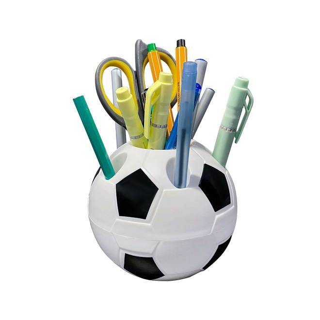 Organizér na stôl v podobe futbalovej lopty