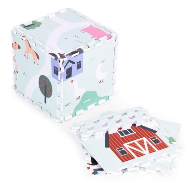 Edukačná penová podložka s motívom farmy