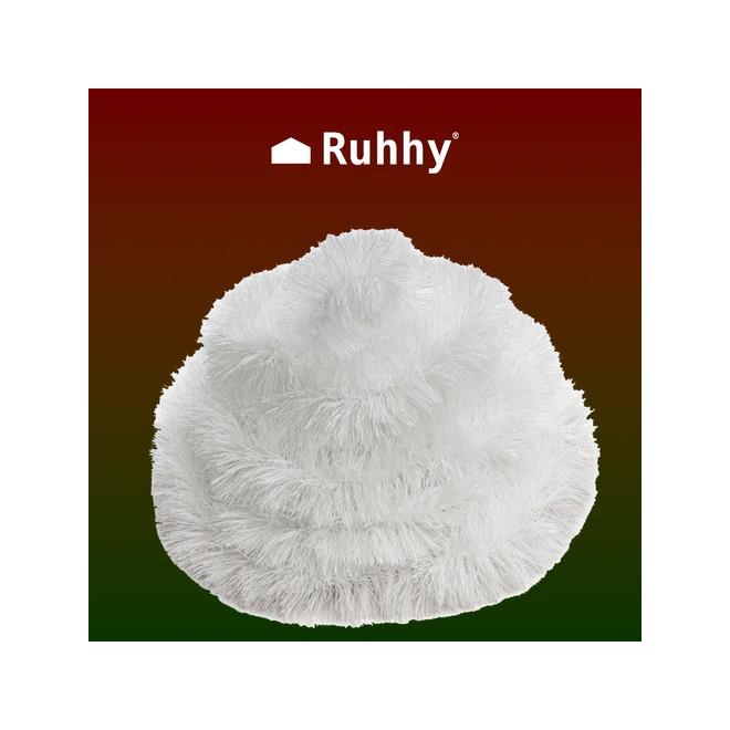 Biela vianočná girlanda - 6 m