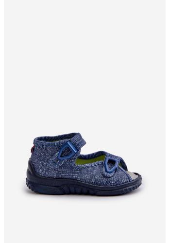 Modré sandále pre chlapcov